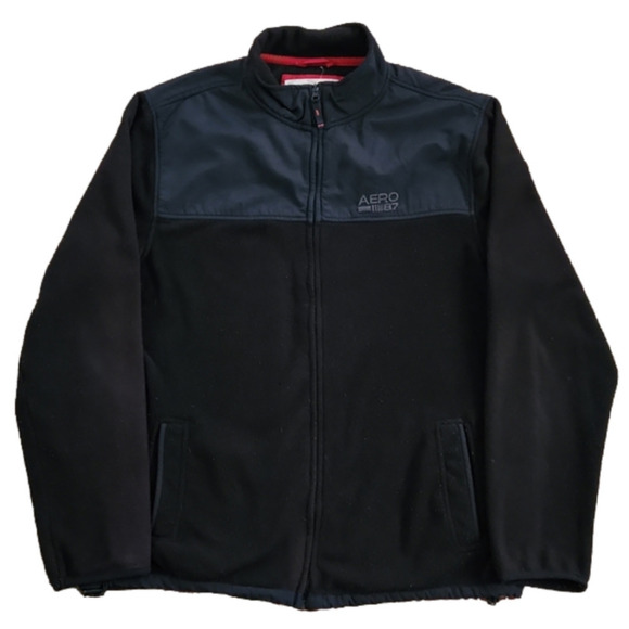 Aeropostale Other - Aeropostale Black Fleece Winter Coat